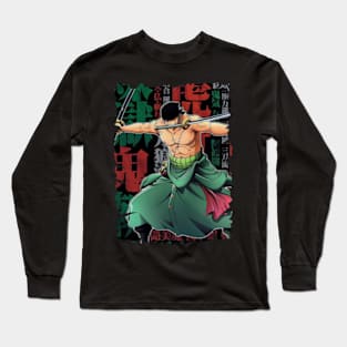 RORONOA ZORO MERCH VTG Long Sleeve T-Shirt